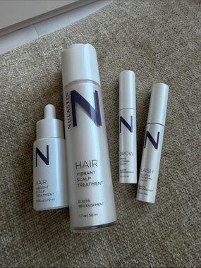 Nulastin Assorted Hair Growth Products Vibrant Scalp Treatments & Lash & Brow